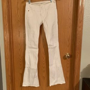 Hudson white jeans